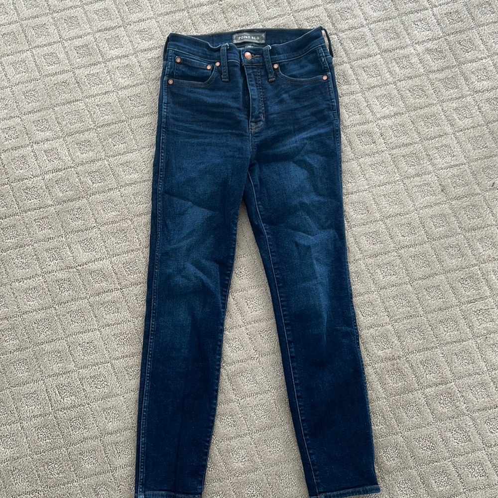 COPY - J Crew Point Sur Straight Jeans